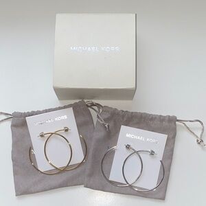 Michael Kors  Hoop Earrings Bundle